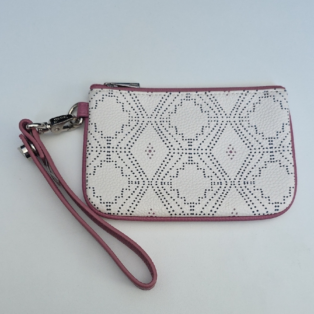 Wristlet - Pink And White - Jewell By Thirty One